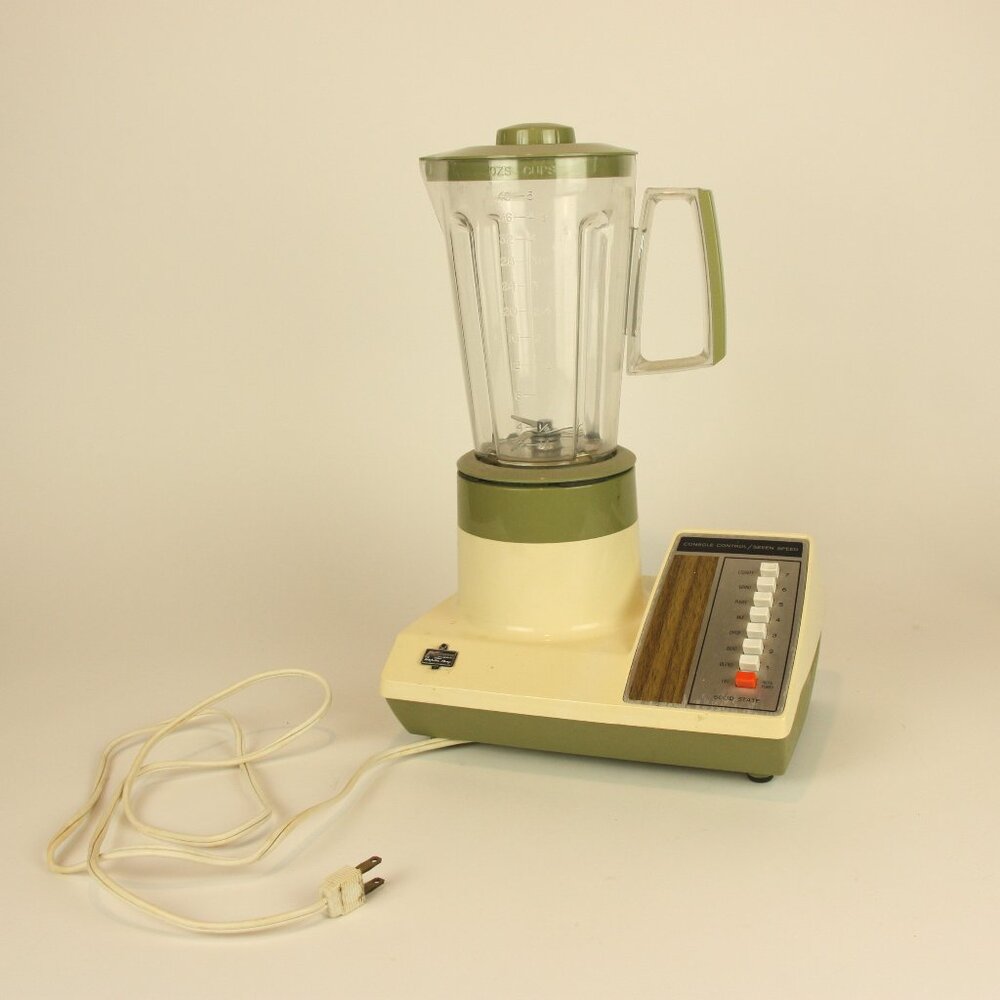 Vintage K-Mart Blender in Avocado